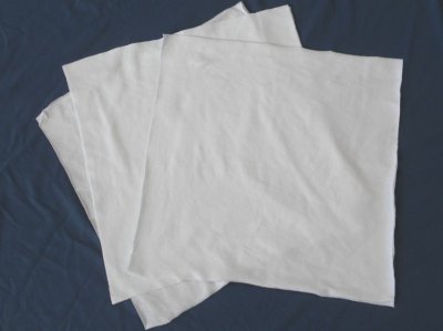 画像2: 定寸サイズ綿100％白メリヤス　　１k/650円　　40ｋ梱包　低価格　